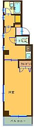 K・Hビル 1Kの間取図画像