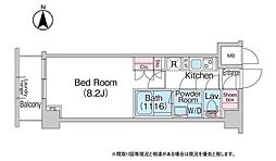 コンフォリア成増 1Kの間取図画像