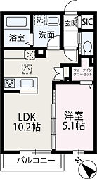 Tail Forest 2LDKの間取図画像