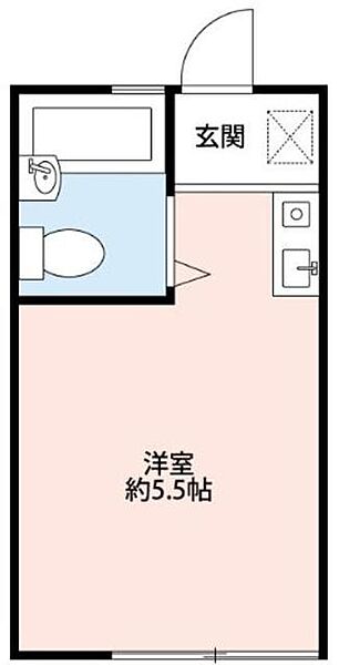 東京都稲城市大丸(賃貸アパート1R・1階・14.58㎡)の写真 その2