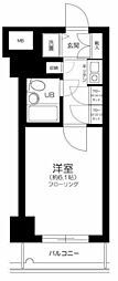 ナイスアーバンスピリッツ横濱吉野町 1Kの間取図画像