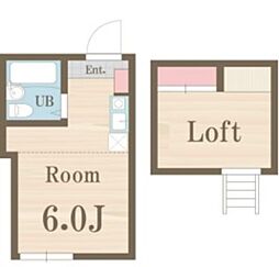 myplan中野A ワンルームの間取図画像