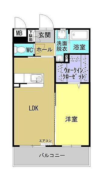 （仮称）都城年見町ＡＫマンション 102｜宮崎県都城市年見町(賃貸マンション1LDK・1階・41.00㎡)の写真 その2