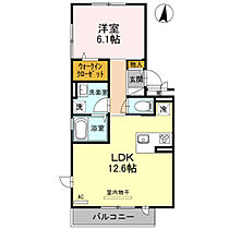 レフィナードＫＨＹ　II棟  ｜ 大阪府富田林市若松町西１丁目（賃貸アパート1LDK・2階・43.82㎡） その2