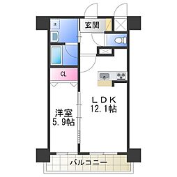 KOUKENBLDG. 1LDKの間取図画像