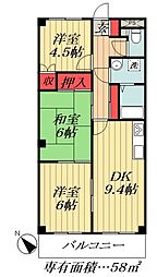 都営新宿線 篠崎駅 徒歩9分 3階/-