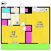 藤フラッター 302 ｜ 神奈川県川崎市多摩区宿河原６丁目（賃貸マンション1LDK・3階・38.00㎡） その2