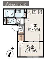 Cielstella 池袋 1LDKの間取図画像