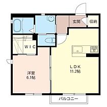 グリシーヌコトー 00202 ｜ 群馬県高崎市下豊岡町434（賃貸アパート1LDK・2階・42.42㎡） その2