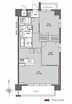 ヴァンベール江坂公園 0306 ｜ 大阪府吹田市垂水町３丁目31-12（賃貸マンション2LDK・3階・68.52㎡） その2