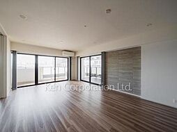 ＨＡＲＵＭＩ　ＦＬＡＧ　ＳＥＡ　ＶＩＬＬＡＧＥＡ棟 4階4LDKのリビング/ダイニング