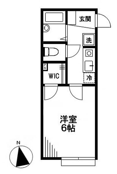 テラス三田 103｜神奈川県川崎市多摩区三田２丁目(賃貸アパート1K・1階・20.16㎡)の写真 その2