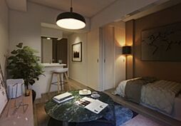 アーバンパーク方南町II 4階1DKのリビング/ダイニング