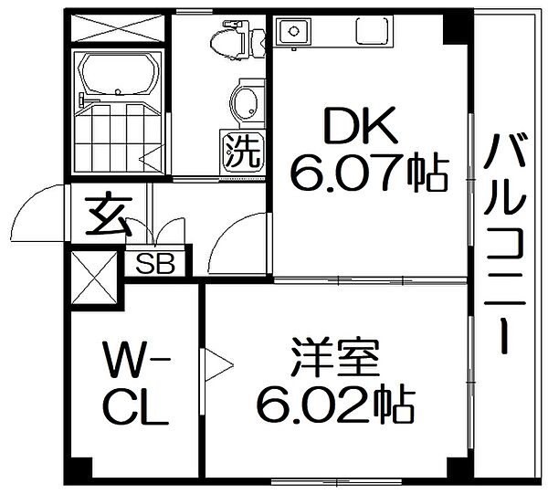 (仮称)香里園町マンション ｜大阪府枚方市香里園町(賃貸マンション1DK・9階・37.80㎡)の写真 その2