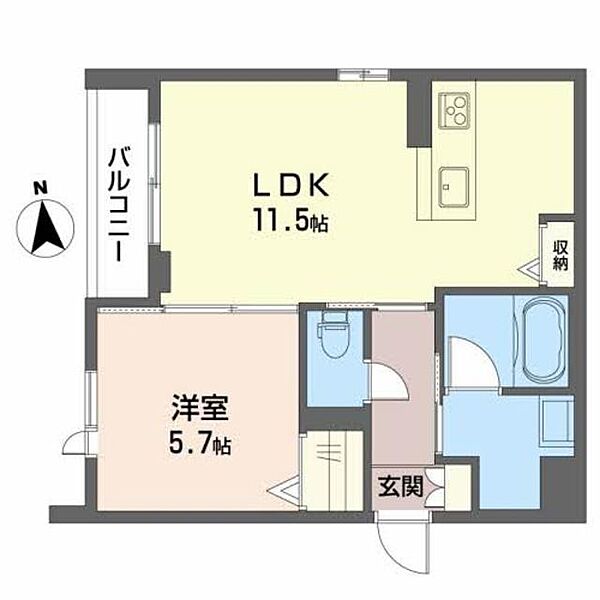 シャーメゾン南田辺 0101｜京都府舞鶴市字南田辺(賃貸マンション1LDK・1階・41.46㎡)の写真 その2