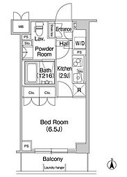 COMFORIA駒場 1Kの間取図画像