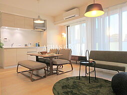 テラス八丁堀 602 6階1LDKのリビング/ダイニング