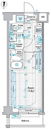 ブライズ大森東クアトロ 1Kの間取図画像