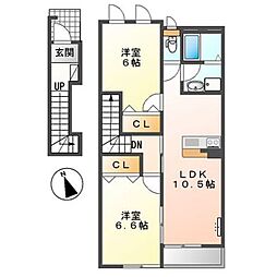 ハピア清水台 2階