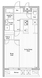 アーバンパーク東向島 1LDKの間取図画像