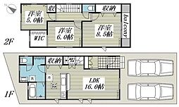 Sumai-toさいたま市西区指扇01 1階3LDKの間取り