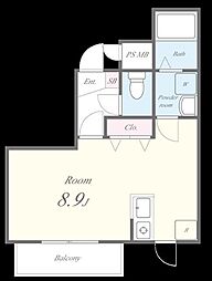 間取図画像 ワンルーム