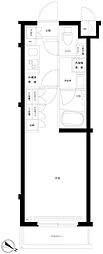 ルーブル板橋泉町弐番館 1Kの間取図画像