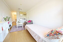 ティーズガーデン永山 3階ワンルームのリビング/ダイニング