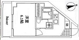 スカイコート新宿落合南長崎駅前 1Kの間取図画像