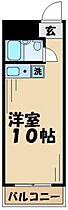 東京都多摩市永山１丁目17-10（賃貸マンション1R・4階・25.02㎡） その2