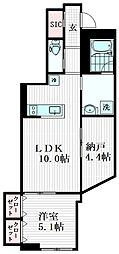 AZ Smart 目白御留山 地下2階1SLDKの間取り