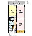 ダイヤモンドハイツ3階6.3万円
