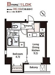 Weave Base -Asukayama Park 飛鳥山公園 5階1LDKの間取り