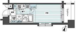 フェニックス代田橋 1Kの間取図画像