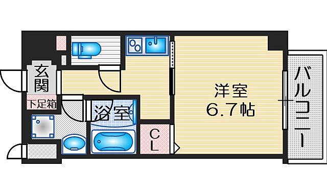 ホームズ レジリエント江坂穂波町 1k 賃料6 6万円 5階 25 98 賃貸マンション住宅情報