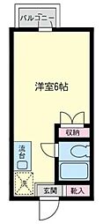 間取図画像 ワンルーム