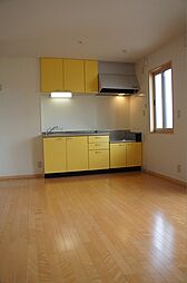 ラルジュ・エスパス　III棟 1階2LDKのリビング/ダイニング