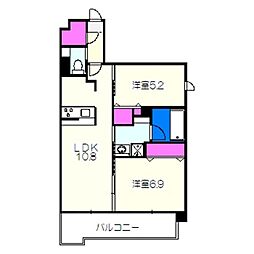 プレステージ七番館 8階/-