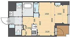 パークルール恵比寿 1LDKの間取図画像