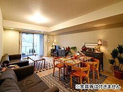 ジオグランデ元麻布 3階2LDKのリビング/ダイニング