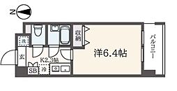 ウィンズ1 1Kの間取図画像