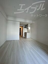 Osaka Metro中央線 緑橋駅 徒歩6分の賃貸アパート 4階1LDKのリビング/ダイニング