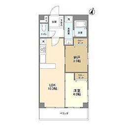 間取図画像 1SLDK