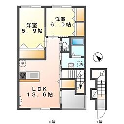 小田急小田原線 渋沢駅 バス13分 三屋出口停下車 徒歩2分 2階/-