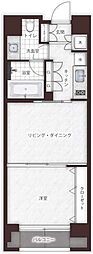 willDo清澄 1LDKの間取図画像