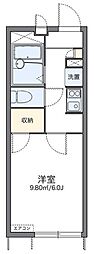 レオパレスプリムヴェール 1Kの間取図画像