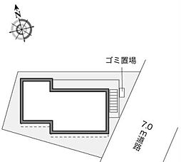 レオパレスプルミエ 1Kの間取図画像