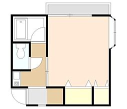 サンスイヴィレッジ 1Kの間取図画像