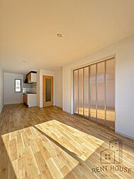 南海線 泉大津駅 徒歩5分の賃貸アパート 2階1LDKのリビング/ダイニング