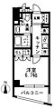 レジディア中落合-B3階10.7万円